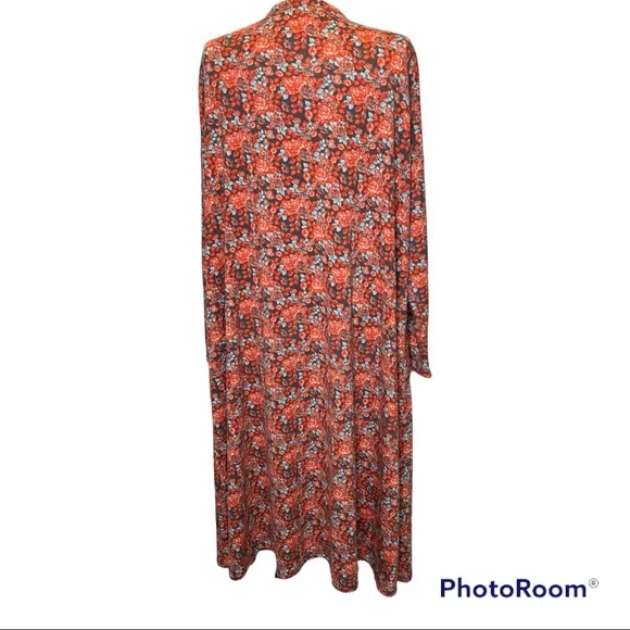 NWT Lularoe floral duster/cardigan - Picture 5 of 5